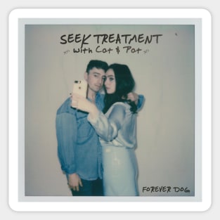 Seek Treatment Logo Sticker